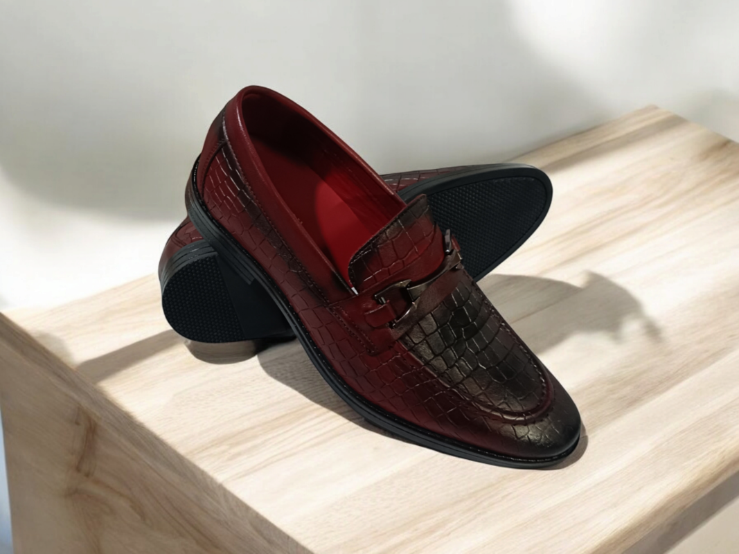 Croc loafers